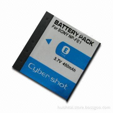 Digital Camera Battery, Replacement for Sony NP-FE1 with 450mAh Capacity and 3.7V Voltage